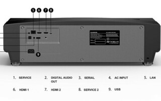 Casiris H6 4K UST  Triple lézer projektor