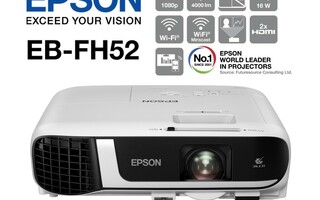 Epson EB-FH52 Full HD+ Wifi projektor 