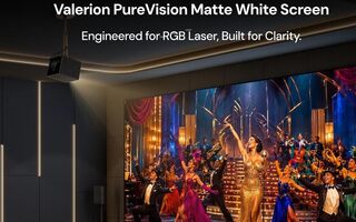 Valerion Anti-Speckle RGB keretes vetítővászon