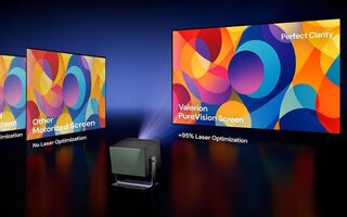 Valerion Anti-Speckle RGB keretes vetítővászon