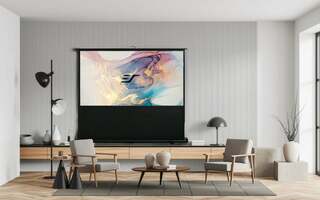 Elite EZ CInema Pull Up hordozható vetítővászon