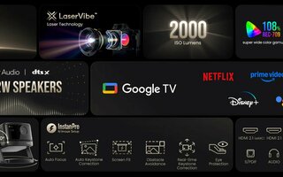 Dangbei Mars 2 Lite DBOX02 Pro 4K Lézer projektor   