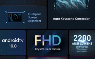 XGIMI Horizon Pro 4K LED Android házimozi projektor