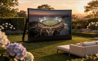 Felfújható, hordozható ECO FrontRear vetítővászon