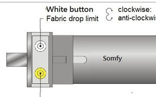 Vetítővászon tartozékok-SOMFY motor