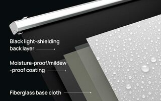 Valerion akkumulátoros kültéri motoros vetítővászon